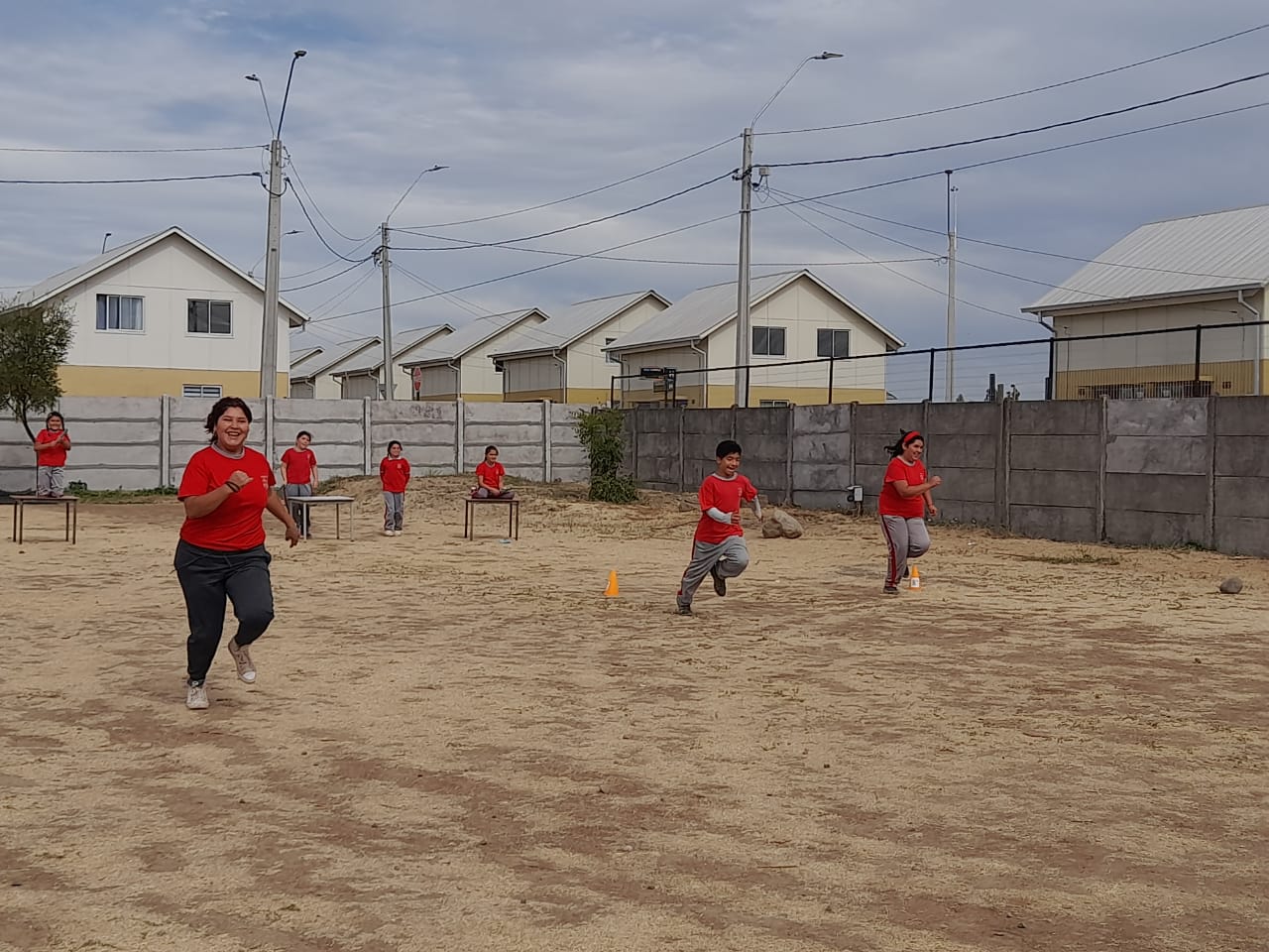 Alumnos celebraron con deporte