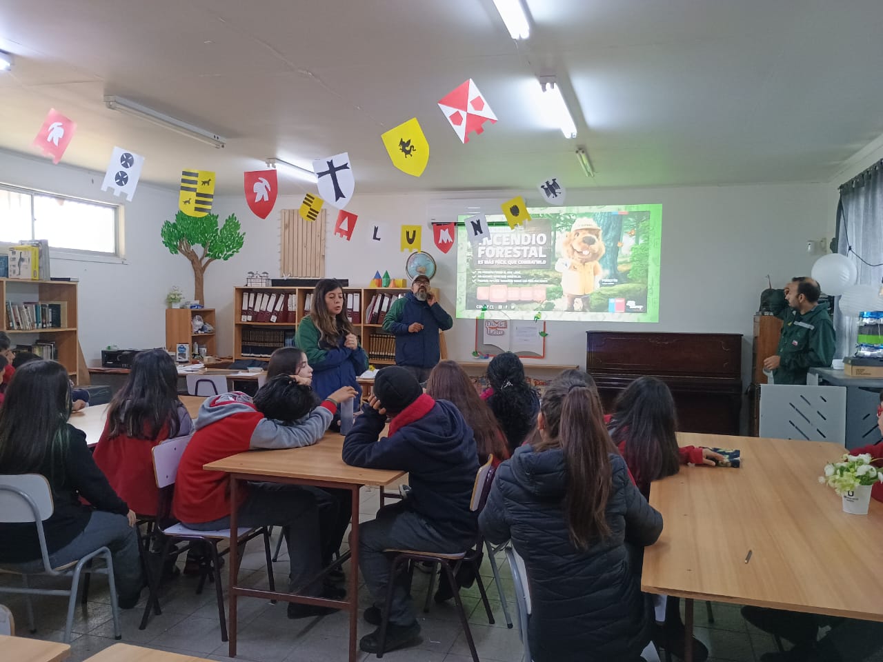 Los estudiantes aprenden más sobre Cuidado Ambiental