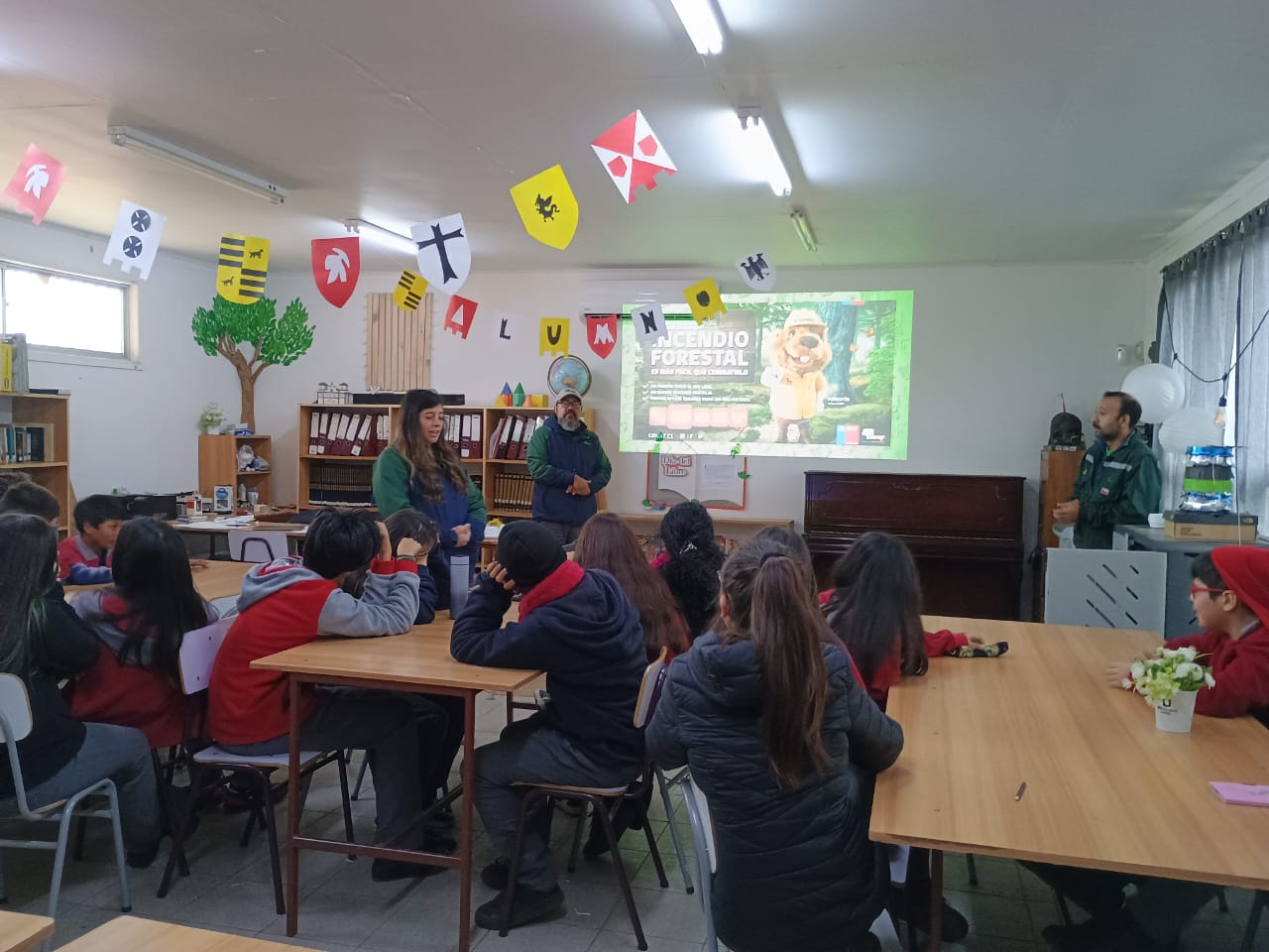 Los estudiantes aprenden más sobre Cuidado Ambiental