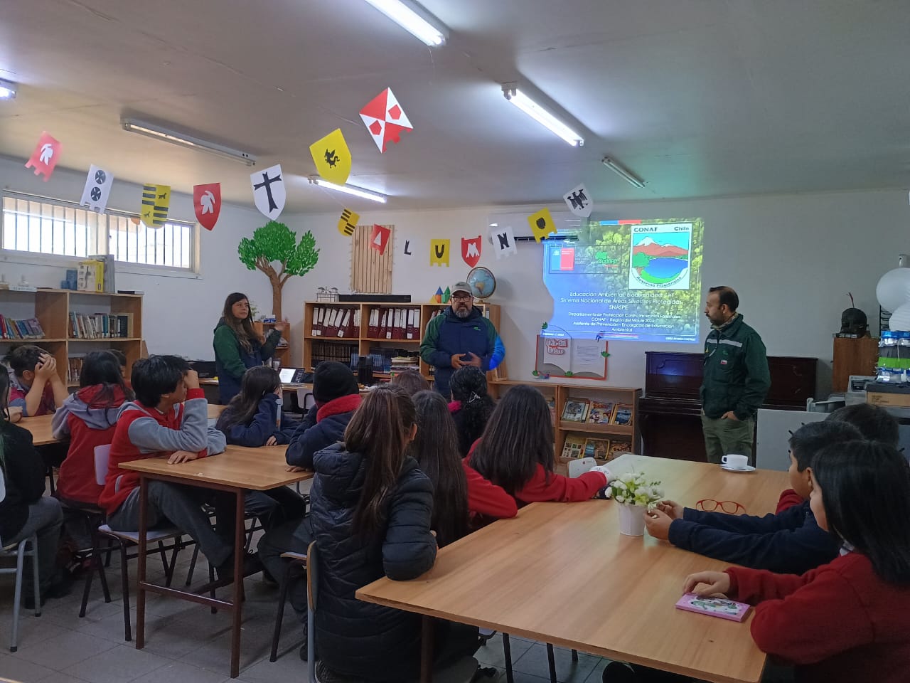 Los estudiantes aprenden más sobre Cuidado Ambiental