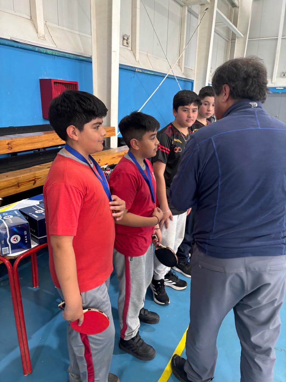 1er campeonato de tenis de mesa